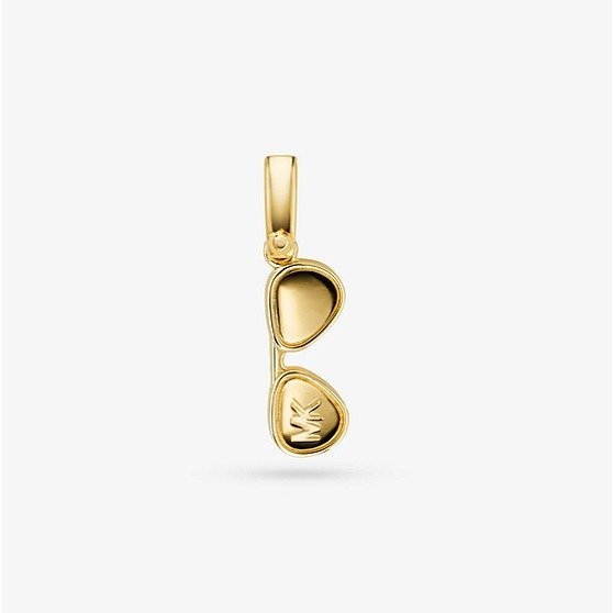 14K Gold-Plated Sterling Silver Aviator Charm