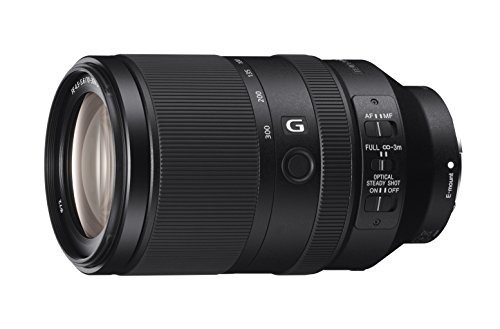 SEL70300G 70 - 300 mm F4.5-5.6 FE Full Frame Optical Steady Shot G Lens - Black