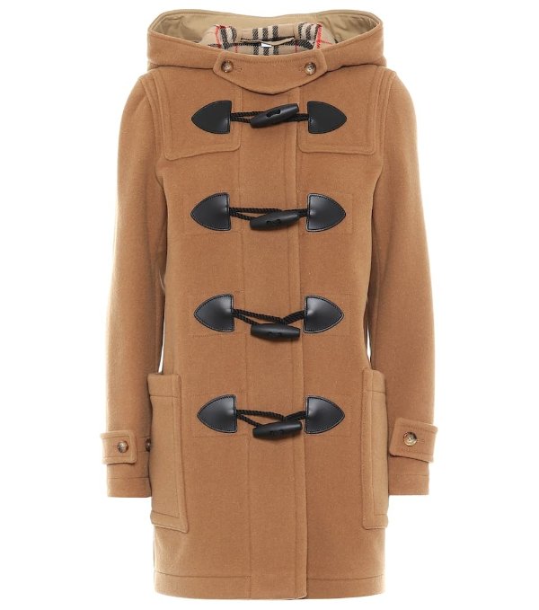 Merton wool-blend duffel coat