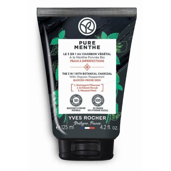 3 in 1 Botanical Charcoal with Organic Peppermint