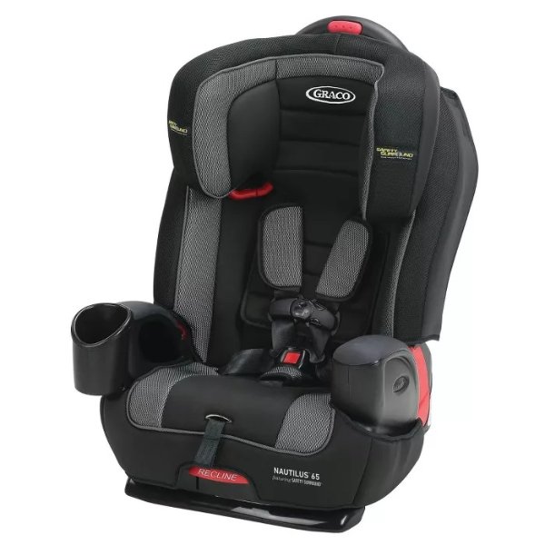Nautilus 65 3-in-1 Harness Booster Car Seat with Safety Surround - Jacks