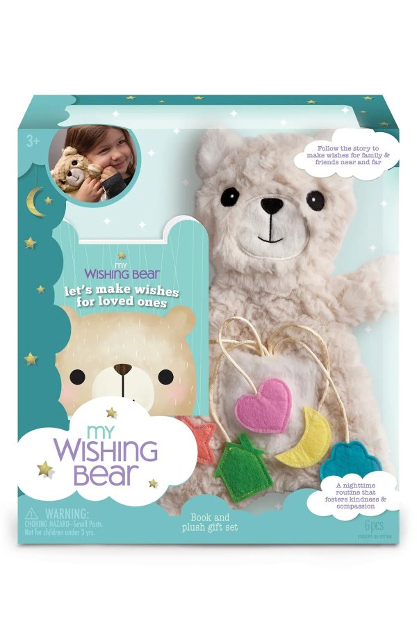 Wishing Bear Toy & Book Set