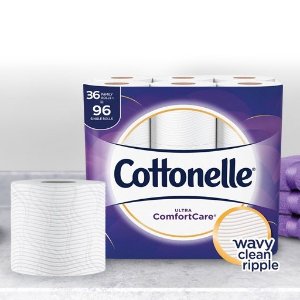 Cottonelle 36 Family Rolls Toilet Pape + VIVA 24 Big Plus Rolls@ Amazon.com