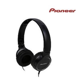 Pioneer SE-MJ522-K 3.5mm Connector Powerful Bass On-ear Compact Headphones