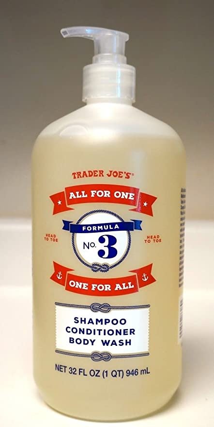 - FORMULA NO.3 ALL FOR ONE, ONE FOR ALL Shampoo, Conditioner & Body Wash NET 32 FL OZ 946 ml
