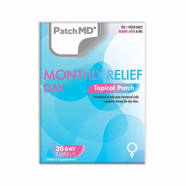 The #1 PMS Supplement Daytime Patch - Natural Ingredients | PatchMD