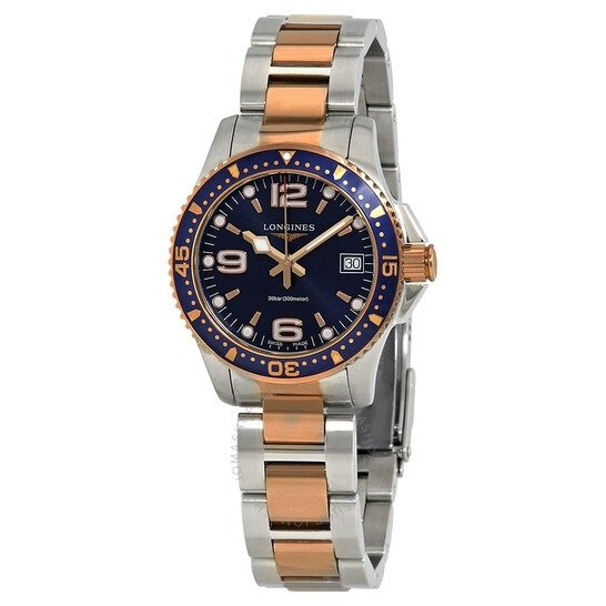 HydroConquest Blue Dial Ladies Two Tone Watch L33403987