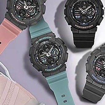 G-Shock by Casio Women's Analog-Digital GMA-S140 Series Watch