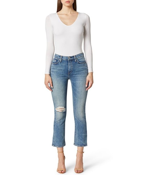 Holly Cropped Bootcut Jeans