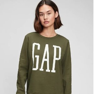 Gap Factory 全场休闲美衣热卖 封面卫衣、LogoT恤2件$12
