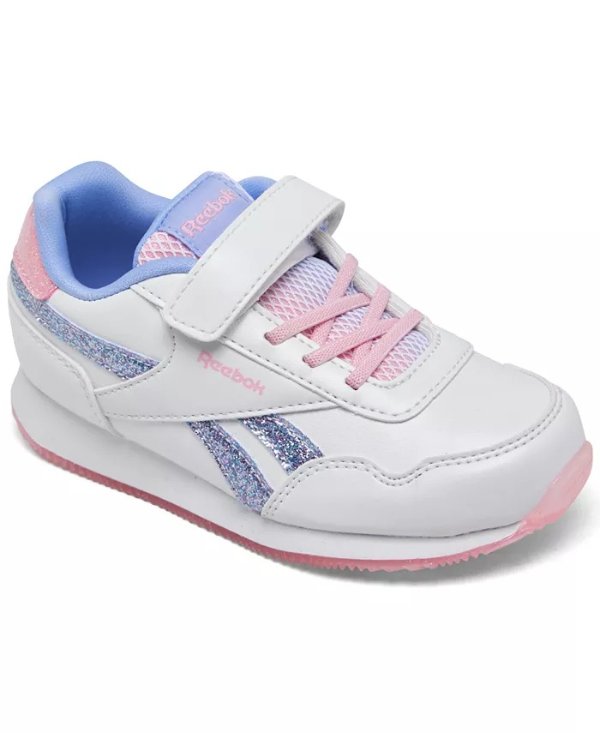 Toddler Girls Royal Classic Jogger 3 Fastening Strap Casual Sneakers from Finish Line