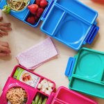 OmieBox 儿童便当盒和餐具 明星孩子同款