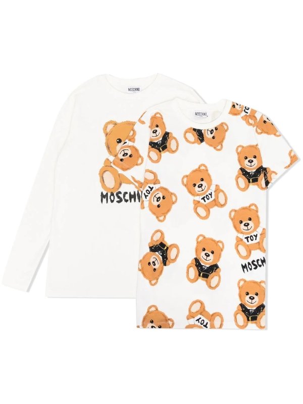 2-pack teddy-bear print T-shirt