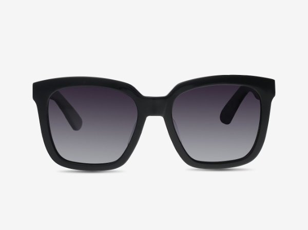 Sol | Black Polarized Sunglasses | Dualens
