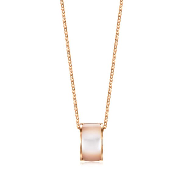 Minty Collection 18K Red Gold Mother of Pearl Necklace | Chow Sang Sang Jewellery eShop