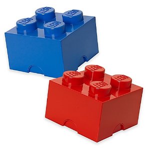 乐高LEGO经典积木颗粒形状收纳盒