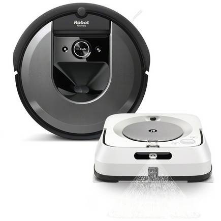 ® Roomba® i7 Robot Vacuum & Braava jet® m6 Robot Mop Bundle