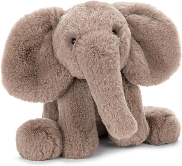 Smudge Elephant Stuffed Animal, Large, 22 inches