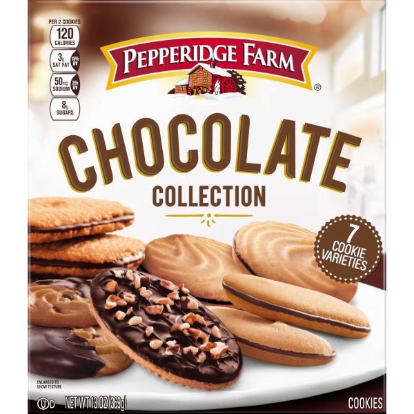 Chocolate Collection Cookies, 13 oz. Box
