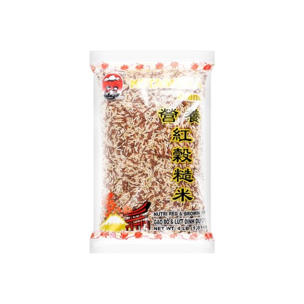 雪山牌 营养红谷糙米 4lbs 