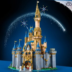 LEGO官网 全新 迪士尼城堡 43222，更大更精彩