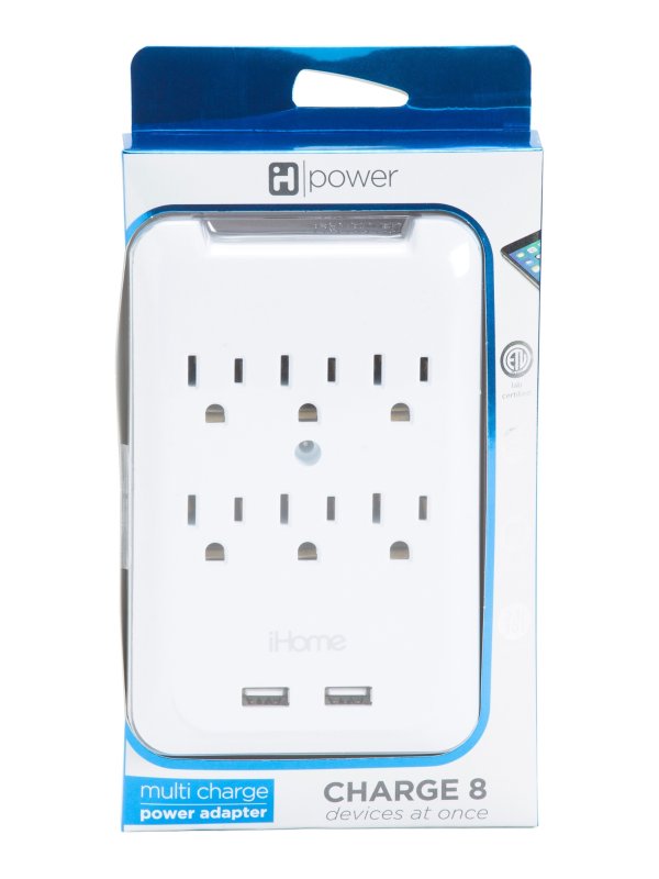 Multi Charge Power Adapter With Usb Ports | Gifts For Him | Marshalls