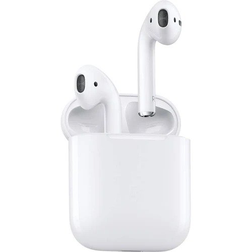 Apple AirPods Bluetooth Wireless Earbud True Earphones with Mic
