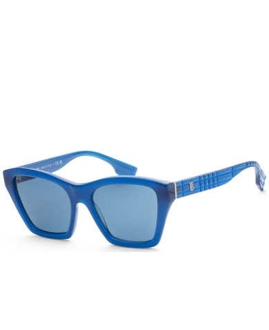 Burberry Women's Blue Square Sunglasses SKU: BE4391-406480-54 UPC: 8056597830102