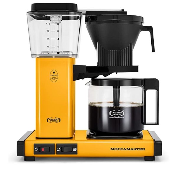 53942 KBGV 10-Cup Coffee Maker Yellow Pepper, 40 Ounce, 1.25l