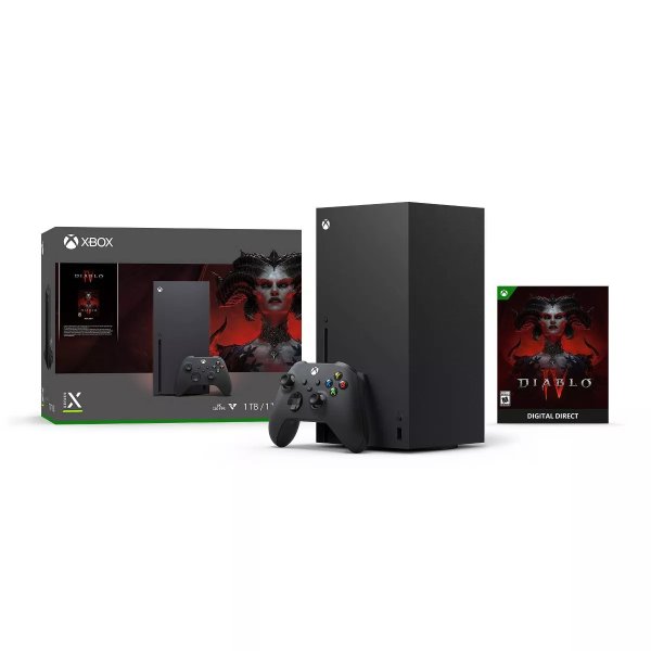 Xbox Series X Console - Diablo IV Bundle + $75 Target Gift Card