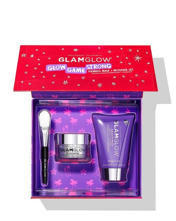 Glow Game Strong: Firming Mask + Moisture Set ($142 value)