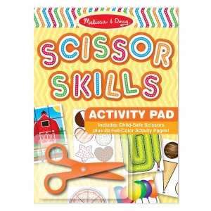 Melissa & Doug Scissor Skills Activity Book With Pair of Child-Safe Scissors
