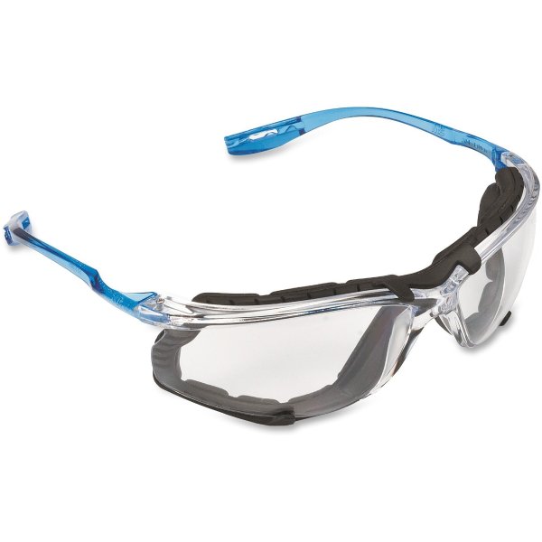 Virtua CCS Protective Eyewear, 11872-00000-20, 1 Pack, Clear Lens, Blue