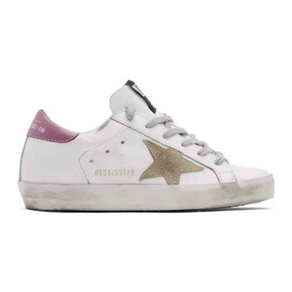 - SSENSE Exclusive White & Pink 平底鞋