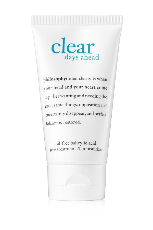 clear days ahead acne treatment and moisturizer - 2 oz.