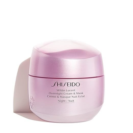 White Lucent Overnight Cream and Mask - 75 mL - Targets Dark Spots & Discoloration - Provides 24-Hour Hydration - Non-Comedogenic - All Skin Types