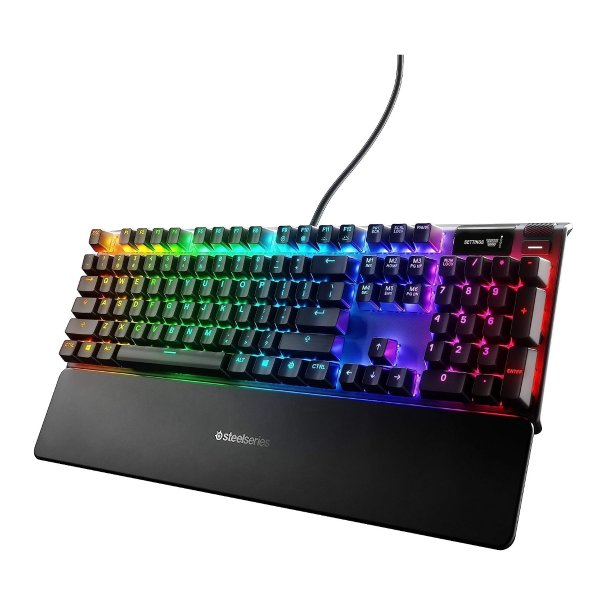 Apex 7 Wired Gaming Linear & Quiet Mechanical Blue Switch Keyboard