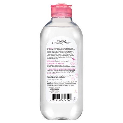 Garnier SkinActive Micellar Cleansing Water - All Skin Types - 13.5 fl oz