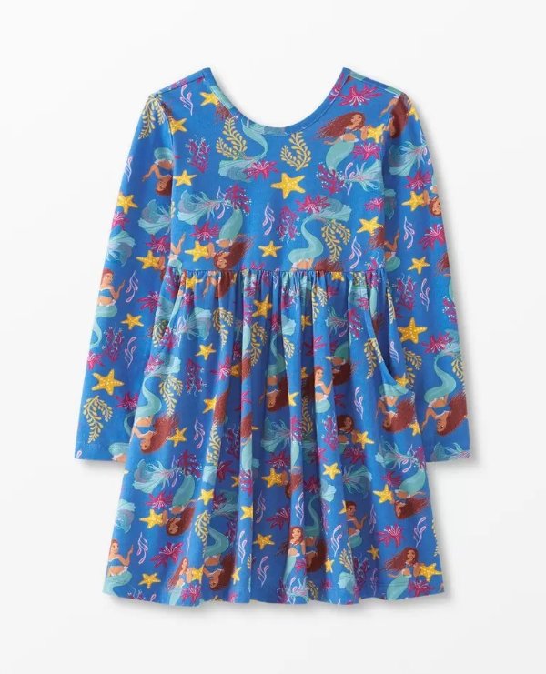 Disney's Little Mermaid Super Soft Skater Dress