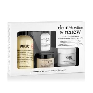 cleanse, refine & renew kit ($110 Value)@ philosophy