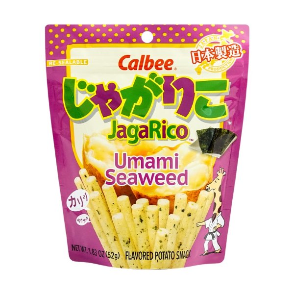 CALBEE卡乐比 JAGARICO 土豆脆棒 鲜香海苔味 52g