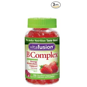 Vitafusion B Complex Gummy Vitamins, 70 Count (Pack of 3) @ Amazon