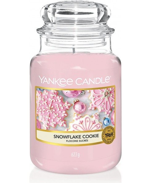 Yankee Candle - Snowflake Cookie Large Jar Candle (623g)