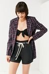 Just Female Holmes Plaid Blazer | Urban Outfitters