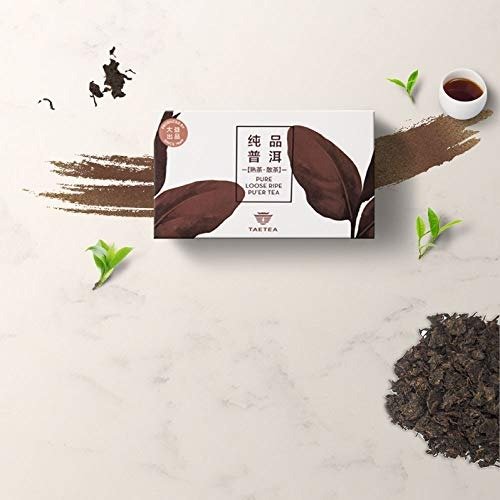 Full-Bodied PU'ER Ripe TEA Samplers Organic Black Tea Loose TEA