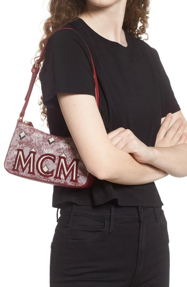 Mini Vintage Jacquard Shoulder Bag