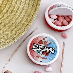 Ice Breakers Sugar Free Mints, Strawberry Fruit and Cool, 1.3oz, 8pks