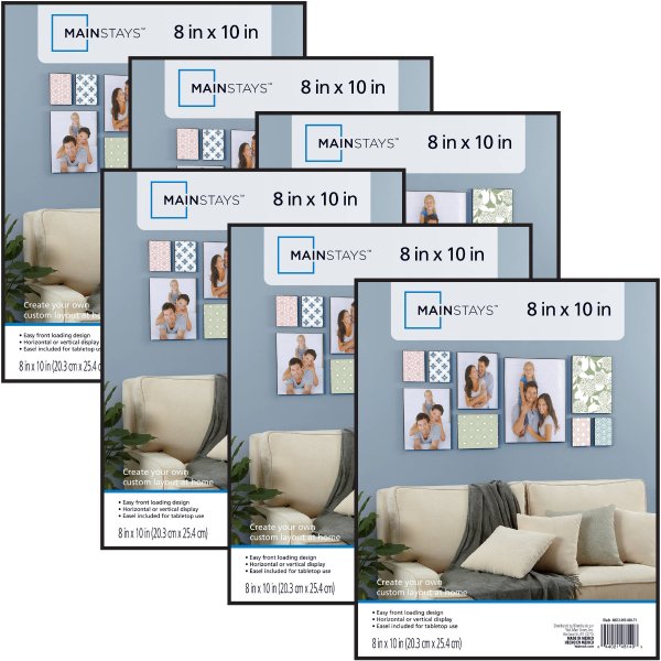 8x10 Format Picture Frame, Set of 6