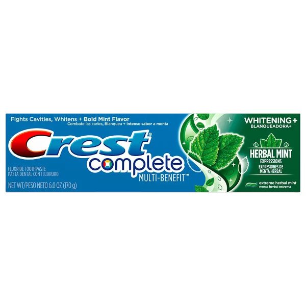 Crest Complete Complete Multi-Benefit Whitening Expressions Toothpaste Herbal Mint