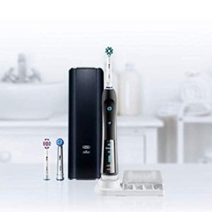 Oral-B Pro 7000 智能蓝牙电动牙刷 带3个刷头 黑色